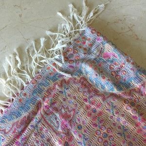 Pink paisley pashmina 💕